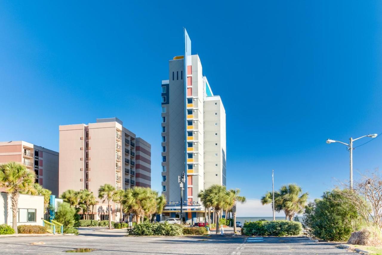 Hosteeva Newly Renovated Ocean Front Spacious Condo In Atlantica Resort شاطئ ميرتل المظهر الخارجي الصورة