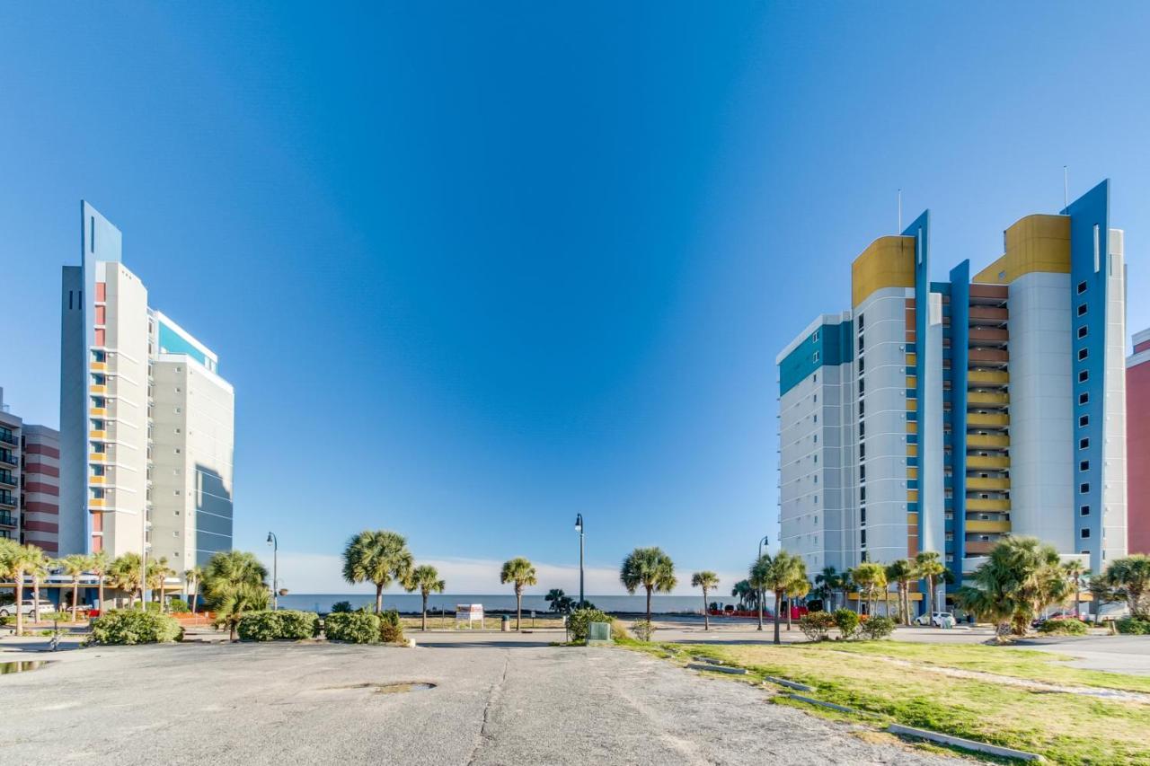 Hosteeva Newly Renovated Ocean Front Spacious Condo In Atlantica Resort شاطئ ميرتل المظهر الخارجي الصورة